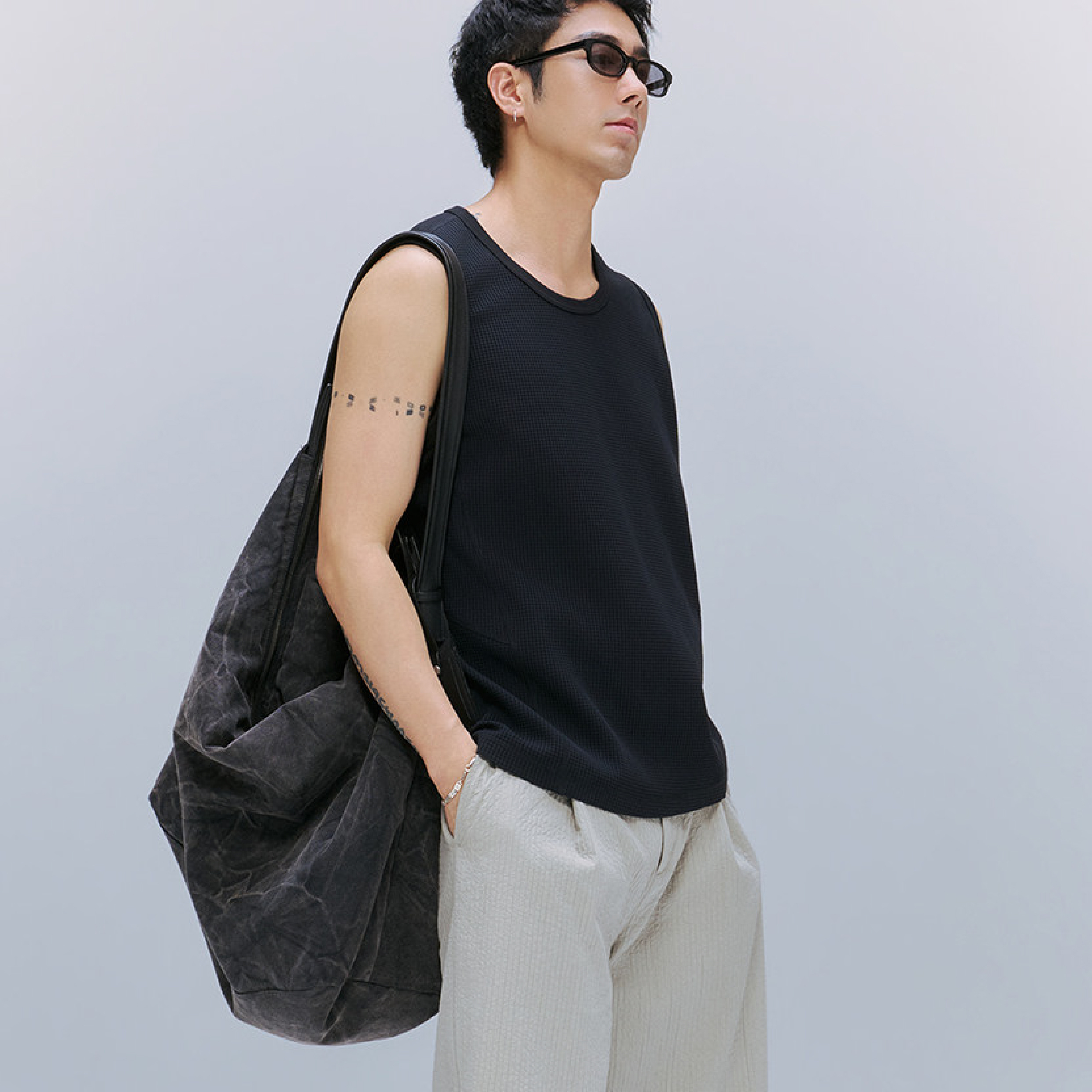 TANOXI SOLOTEX® Waffle Tank Top 華夫格 吸濕速乾背心 [TNX-V081]