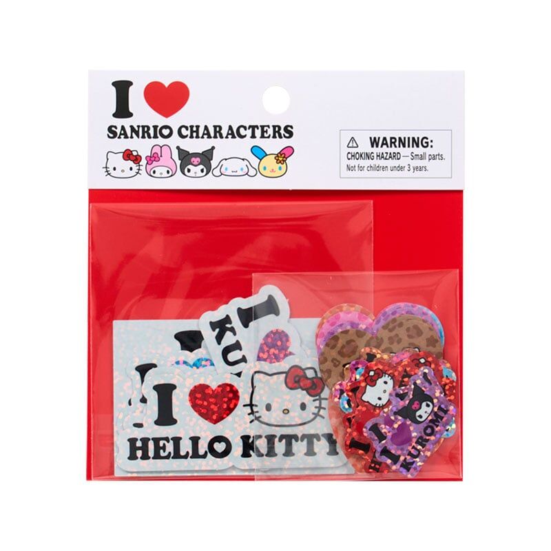 日本 Sanrio I love Sanrio characters 系列 貼紙套裝 (26入)
