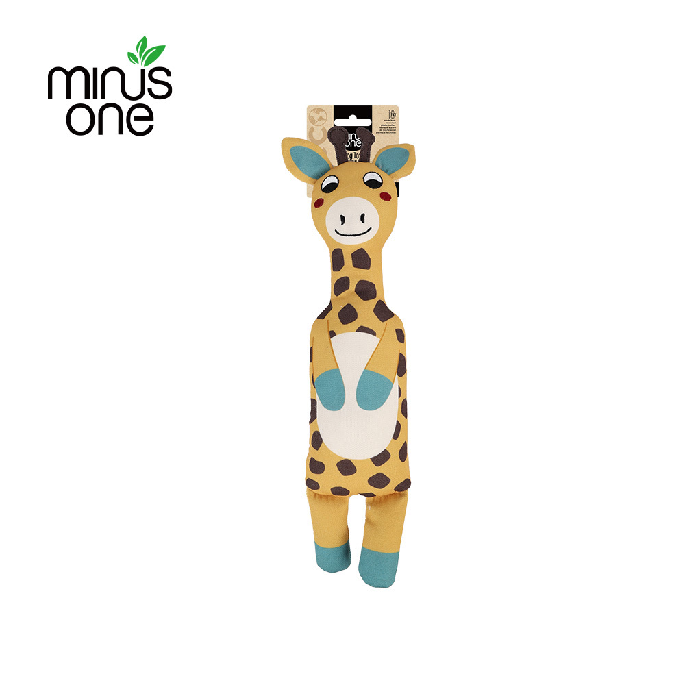 Minus One 邁樂思｜環保棉帆布 - 紓壓長型抱抱 (長頸鹿)
