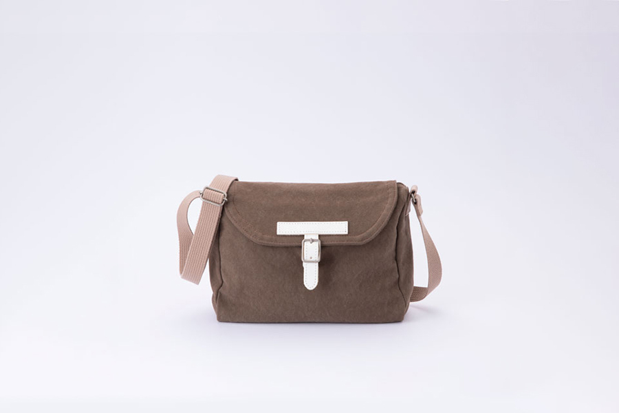 中川政七商店 - BAGWORKS-POSTMAN MISSING PIECE MINI 深咖啡