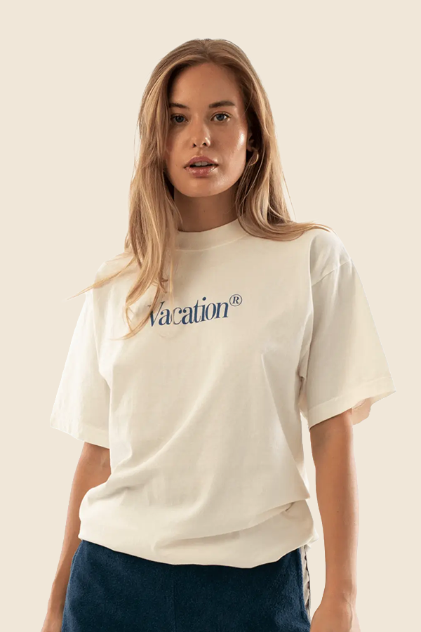 VACATION® - 假期經典短TEE (純白)