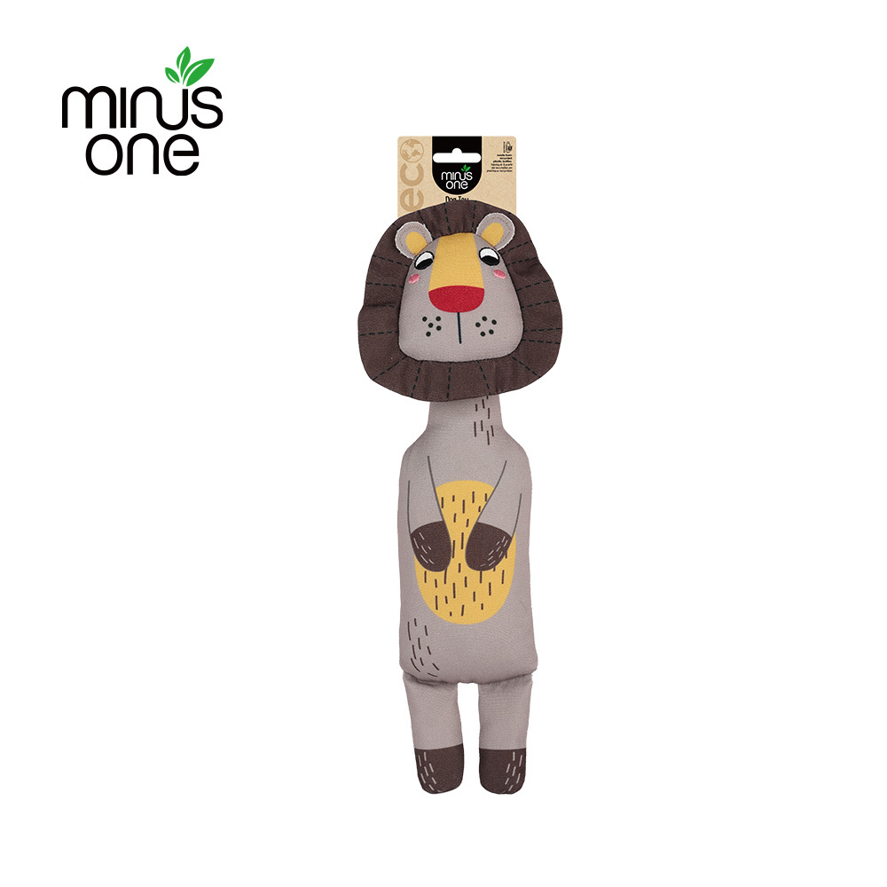 Minus One 邁樂思｜環保棉帆布 - 紓壓長型抱抱 (獅子)