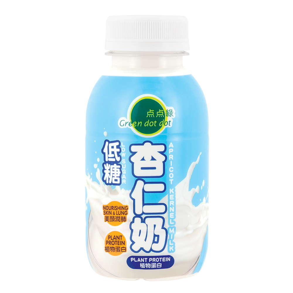 Greendotdot Apricot Kernel Milk (Low Sugar) (250ml)