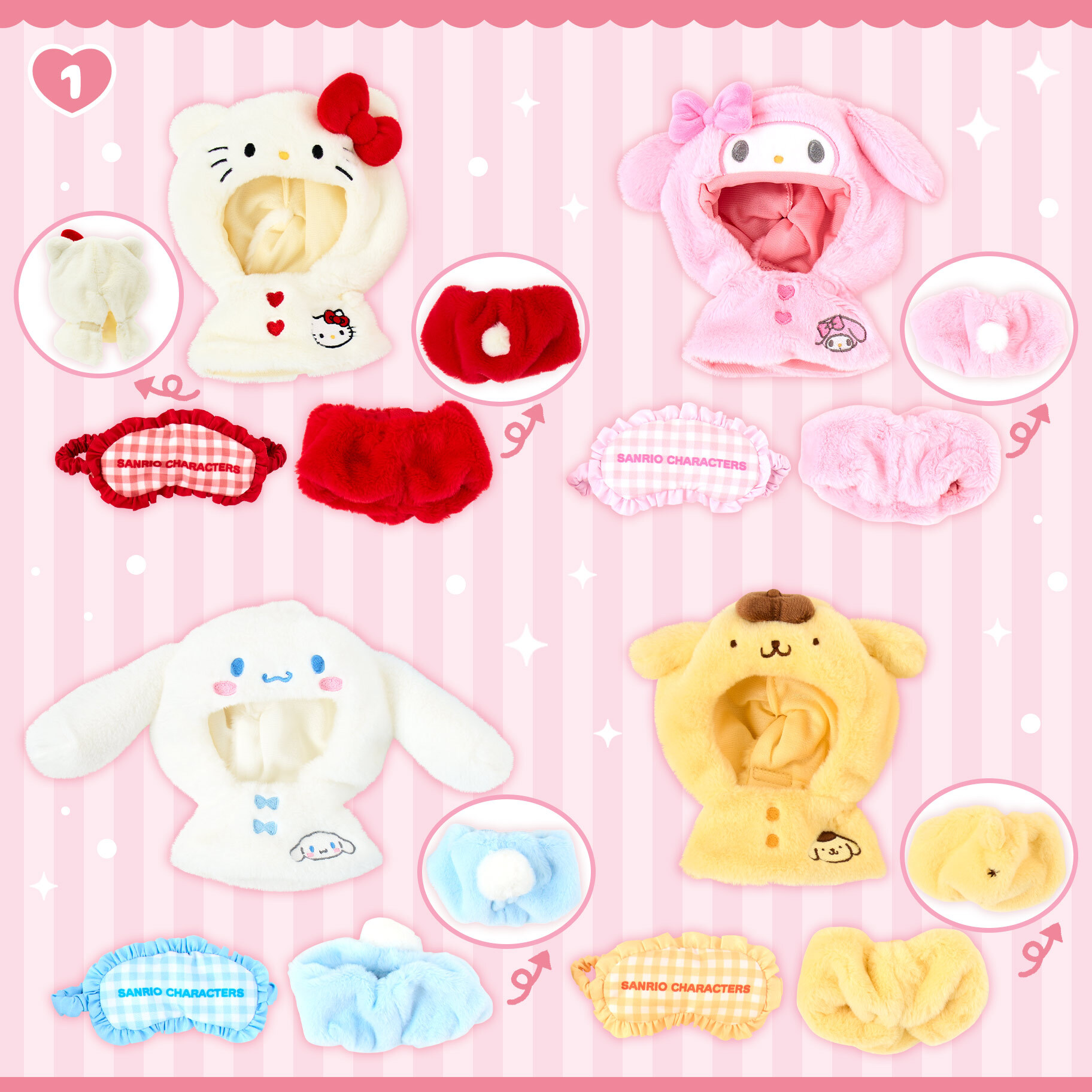 日本 Sanrio 享受偶像系列 - 公仔衫