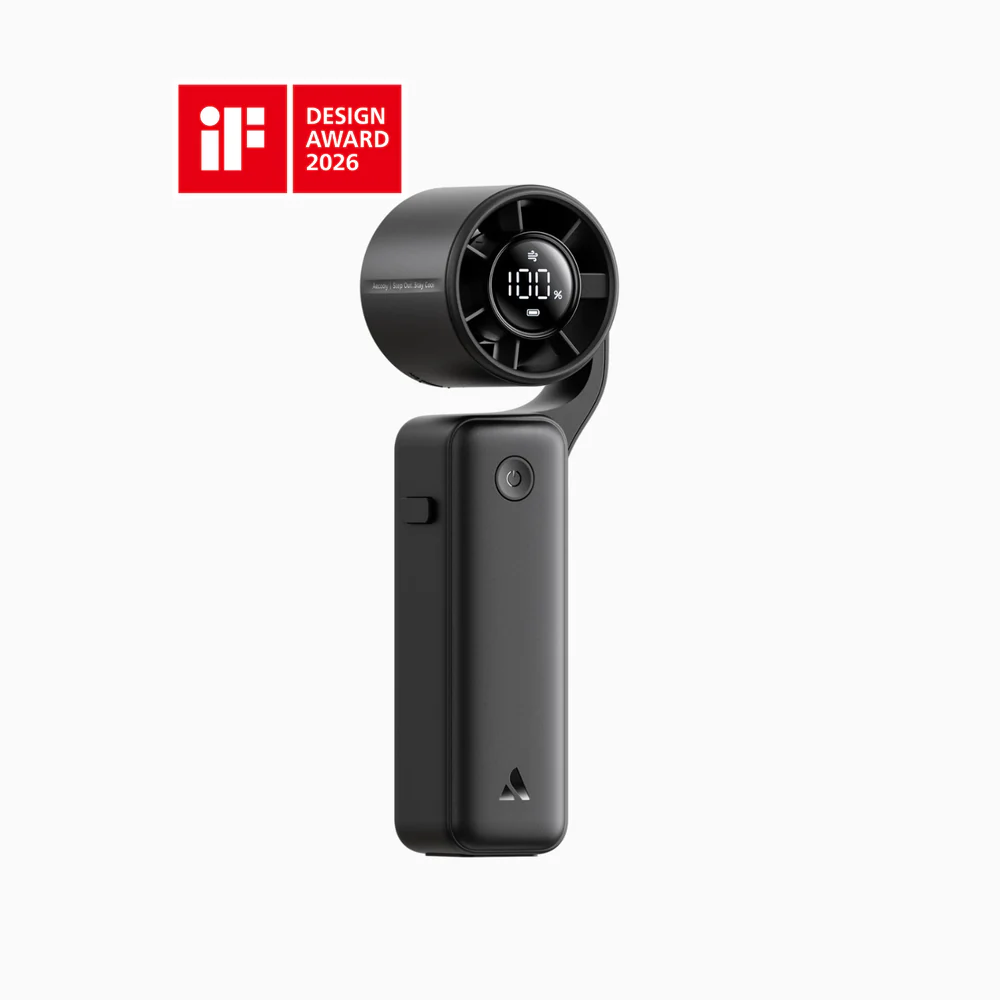 Aecooly Portable Handheld Fan AirGimbal 多合一旋轉高速風扇 PF04