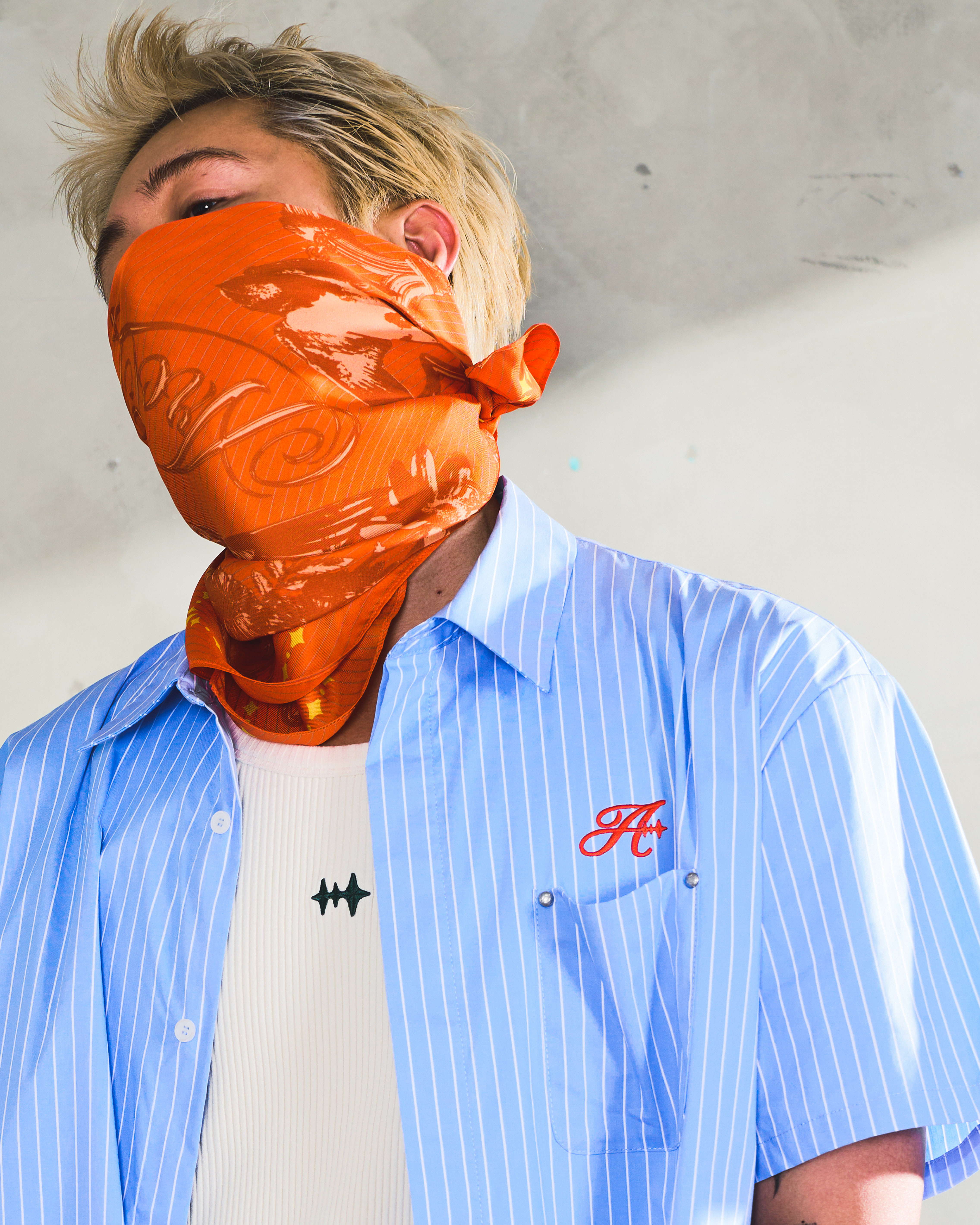 SWALLOW‘S VAULT BANDANA  - ORANGE