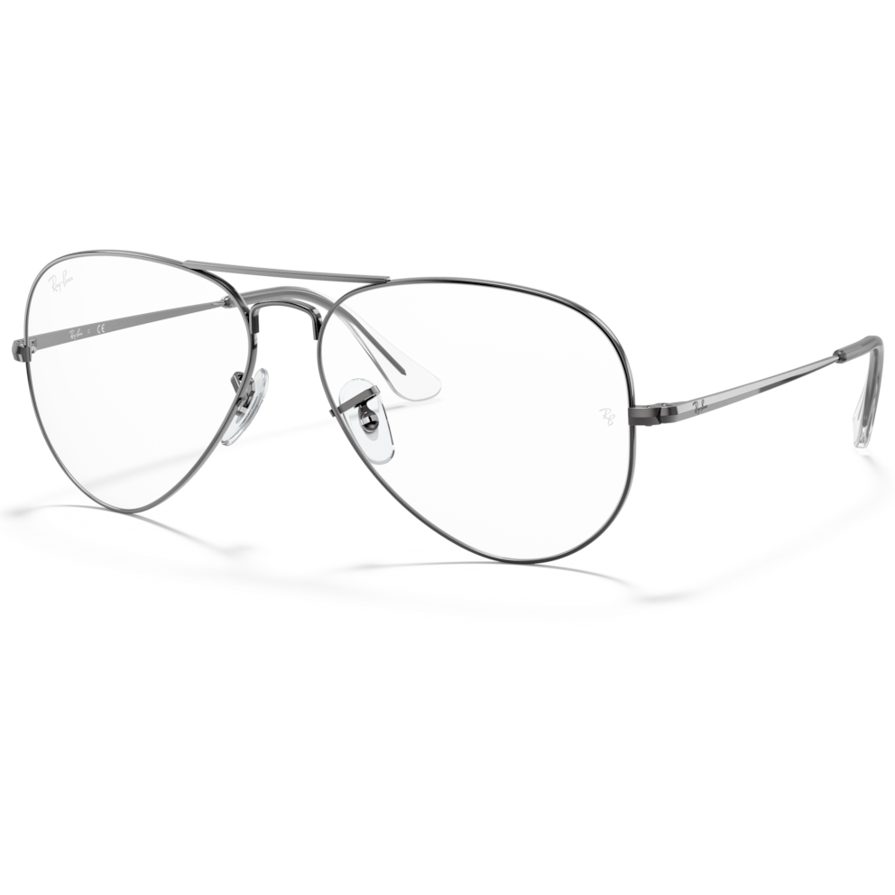 【RayBan】RB6489 2502-58mm 經典飛官框光學眼鏡(槍管灰色)