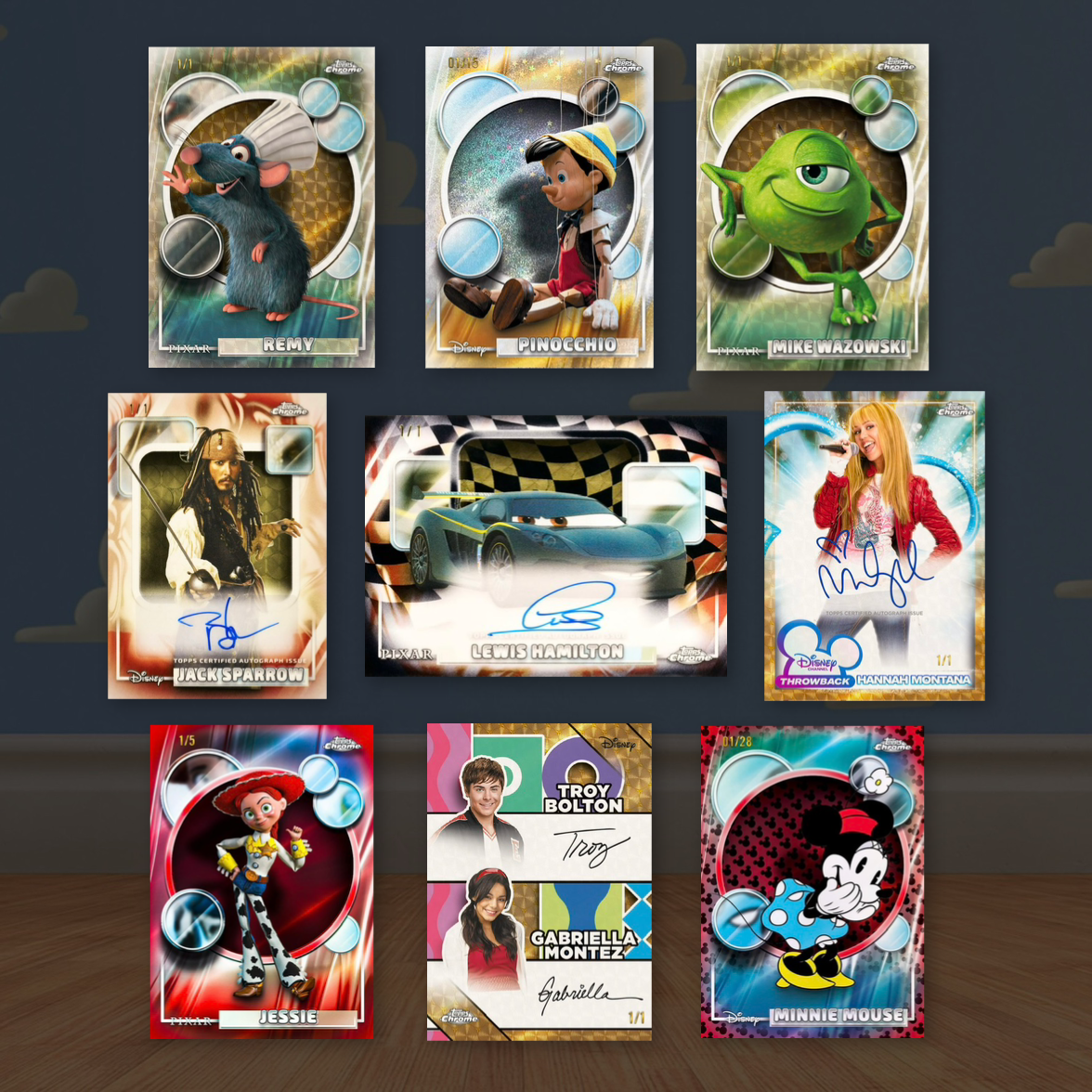 RDP#2 · 2026 Topps Chrome Disney Hobby 1Box [E0626015]