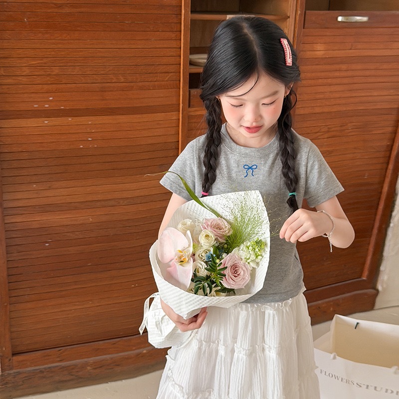 四色蝴蝶結上衣