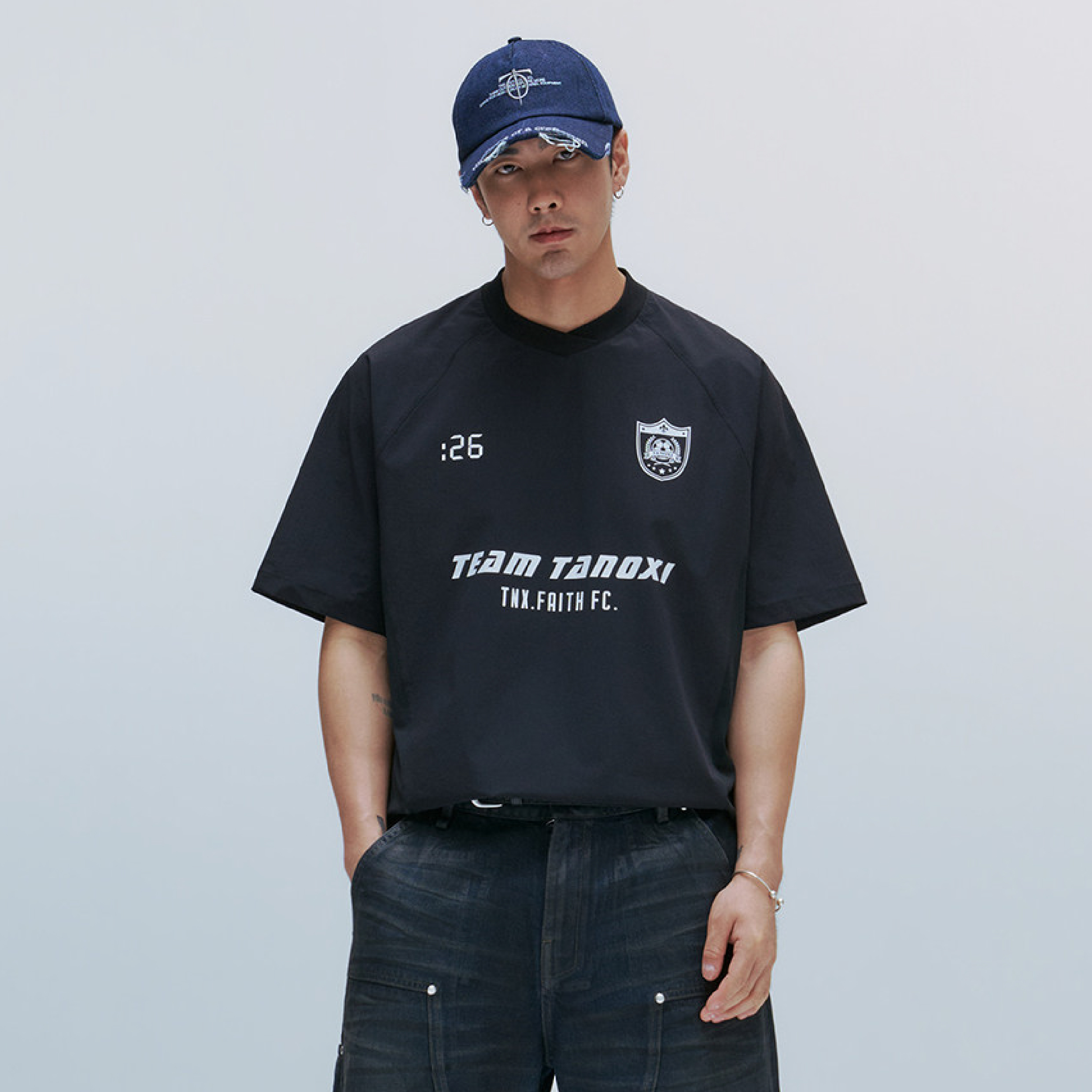 TANOXI Cordura® Mesh Soccer Tee 網眼足球短Tee [TNX-T442]