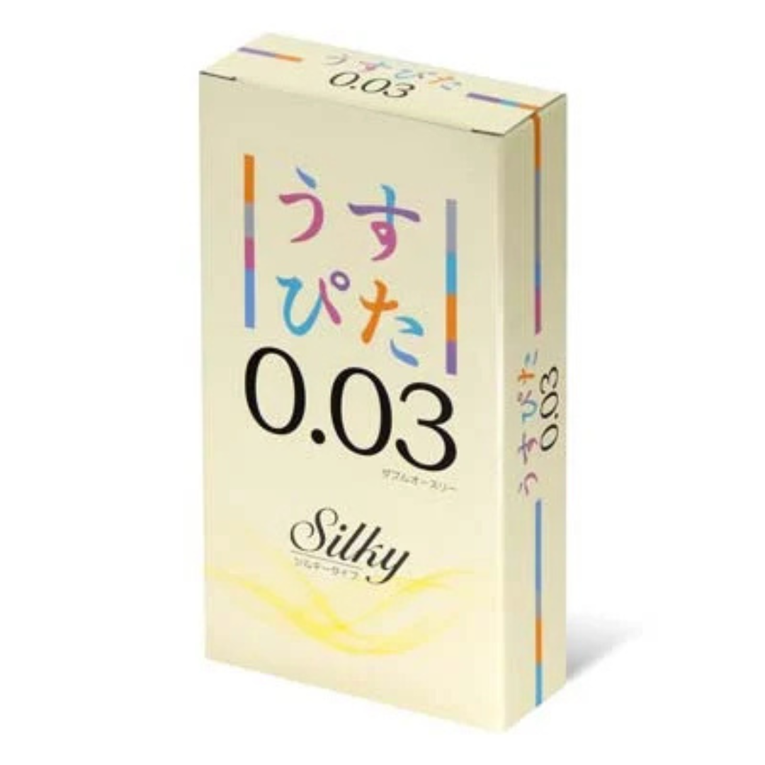 Japan Medical - Usu-Pita Silky 0.03 12 片裝 乳膠安全套