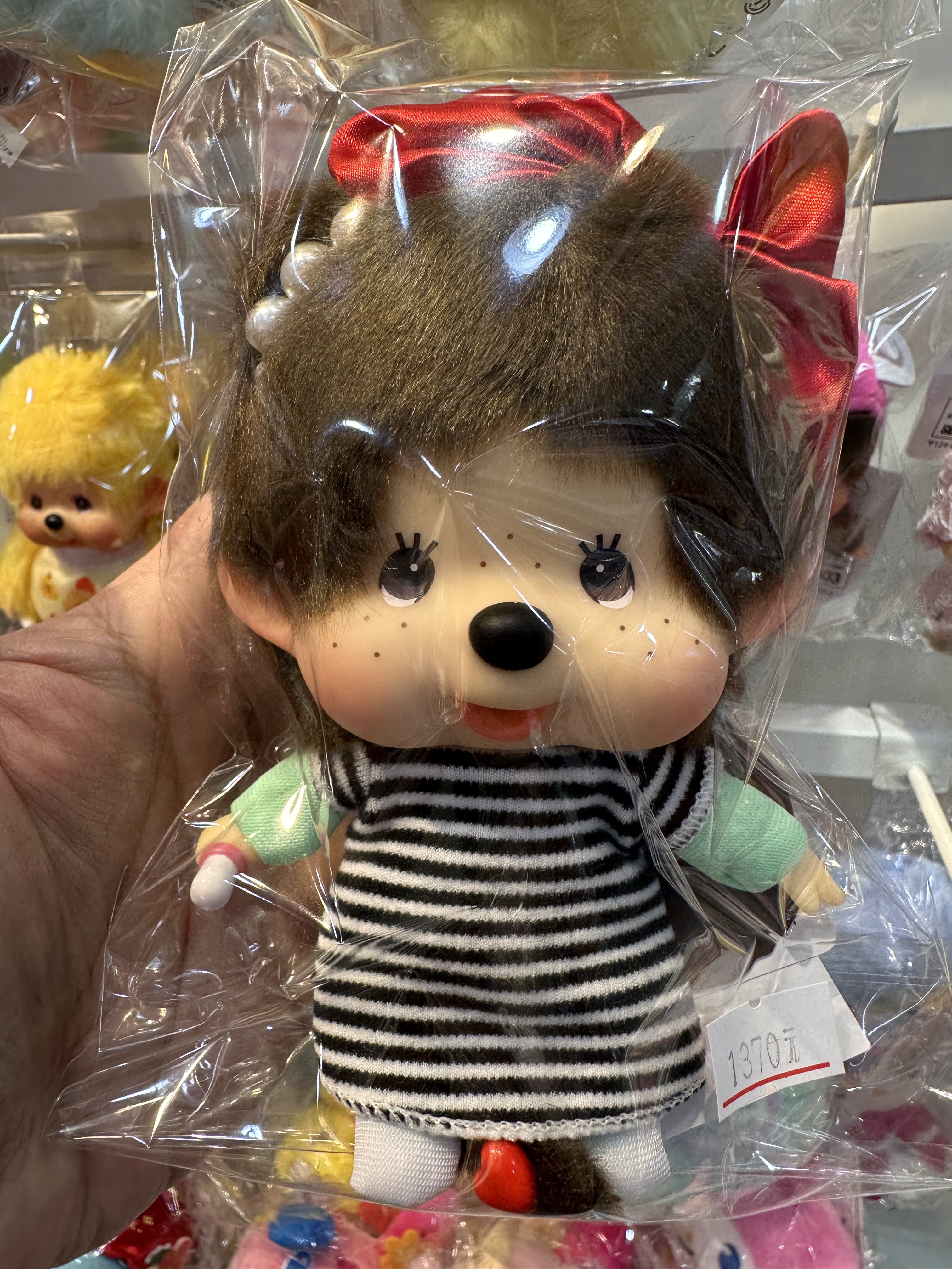 日本限定 夢奇奇 monchhichi 吊飾