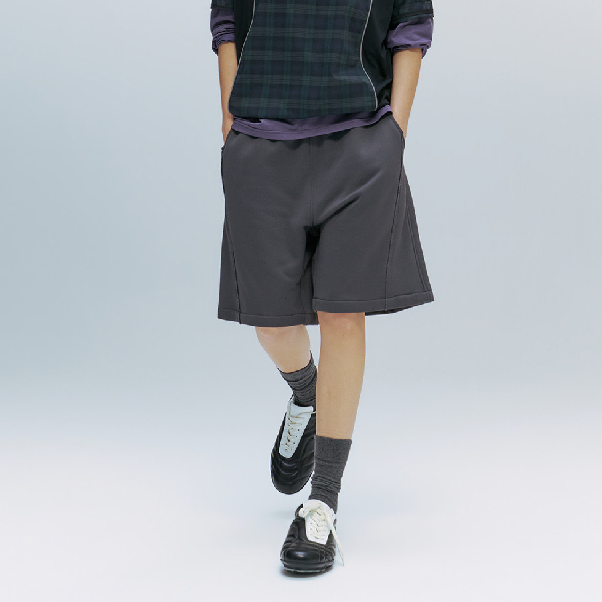 TANOXI Nylon Tailored Shorts 速乾透氣 剪裁尼龍短褲 [TNX-P427]