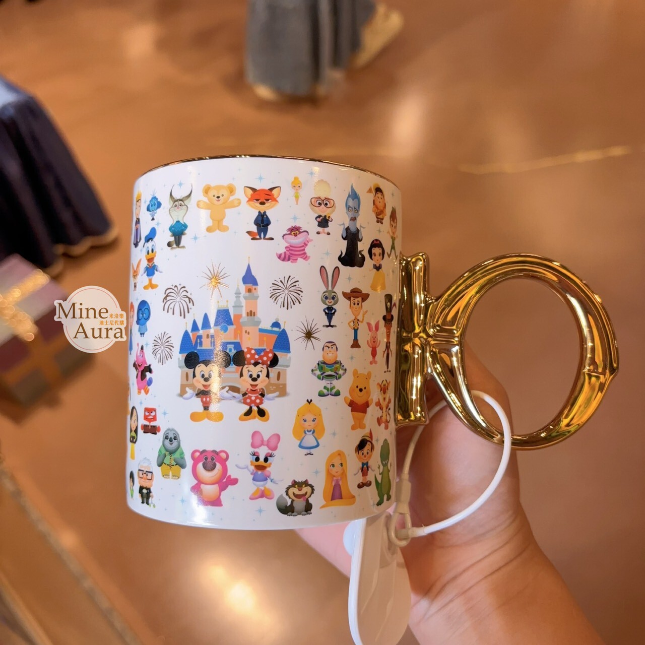 10歲生日慶典 米奇 Mickey 與好友們 可愛系列 圖案 馬克杯 水杯 -上海迪士尼樂園