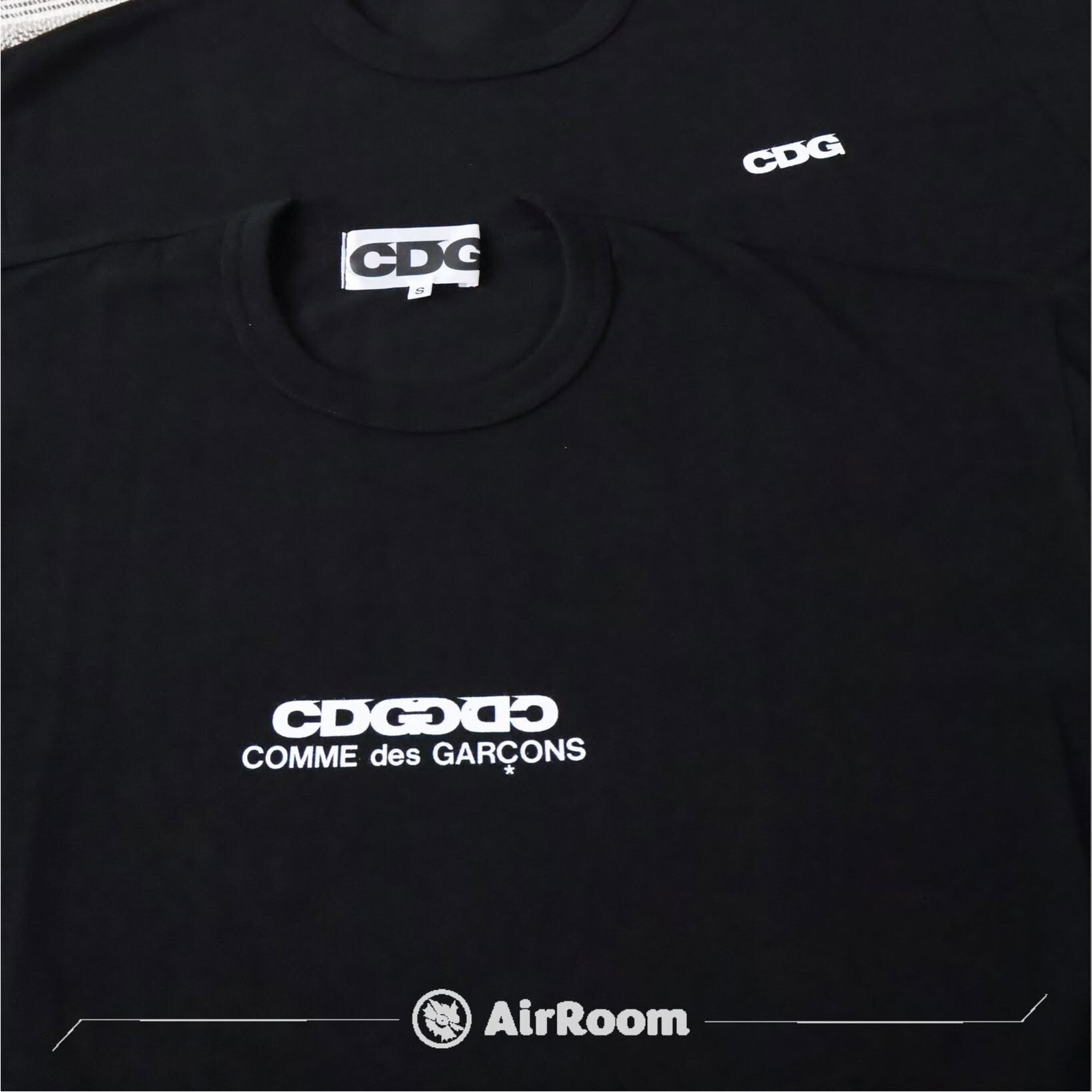 2026SS COMME des GARCONS CDG OVERSIZED T-SHIRT4 雙字體 寬版 川久保玲 短T 現貨 SZ-T063