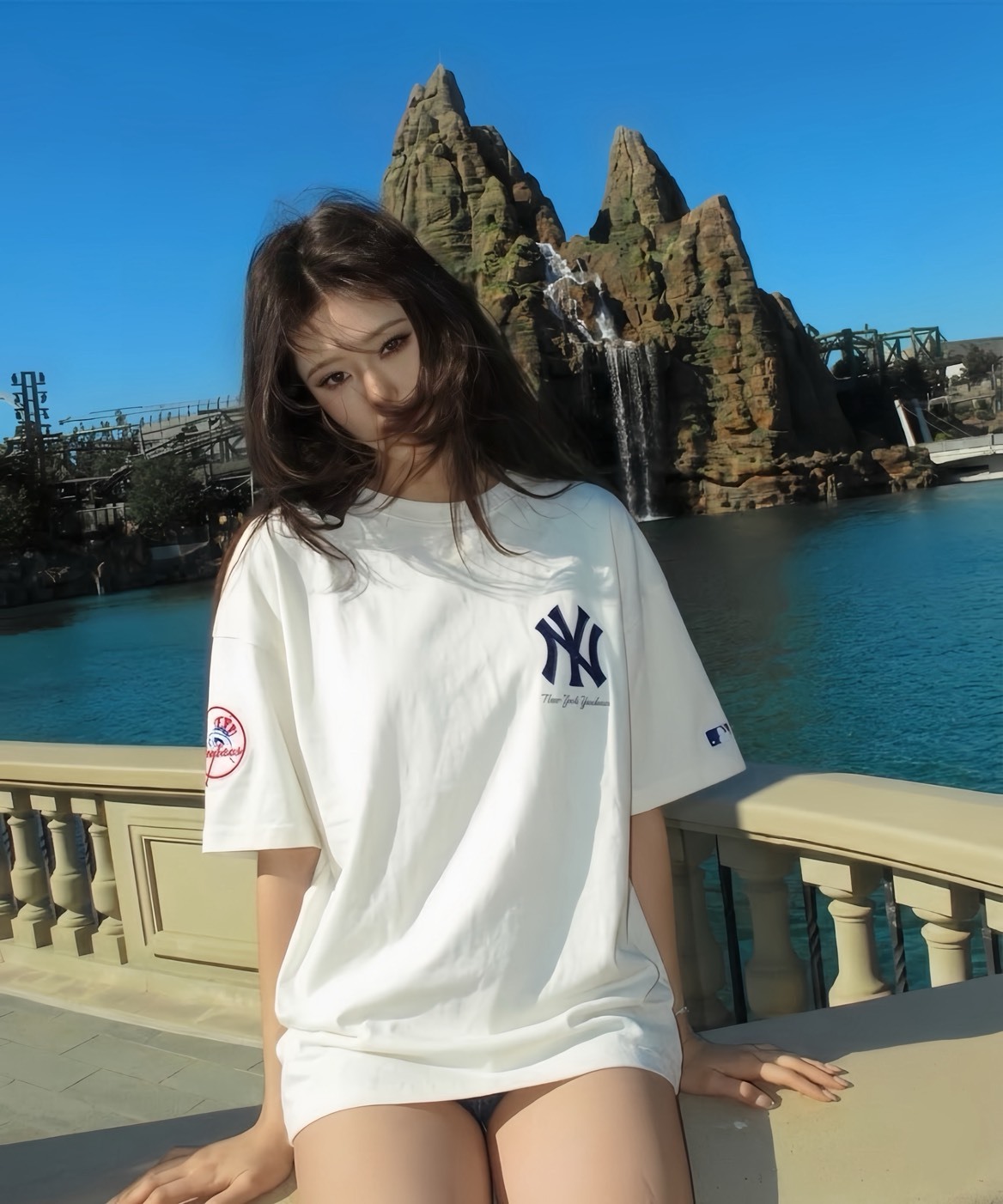 <日本超扯降價🎉>MLB 美國 職棒 大聯盟 夏季 新款 刺繡 輪廓 圓領 短袖 6色