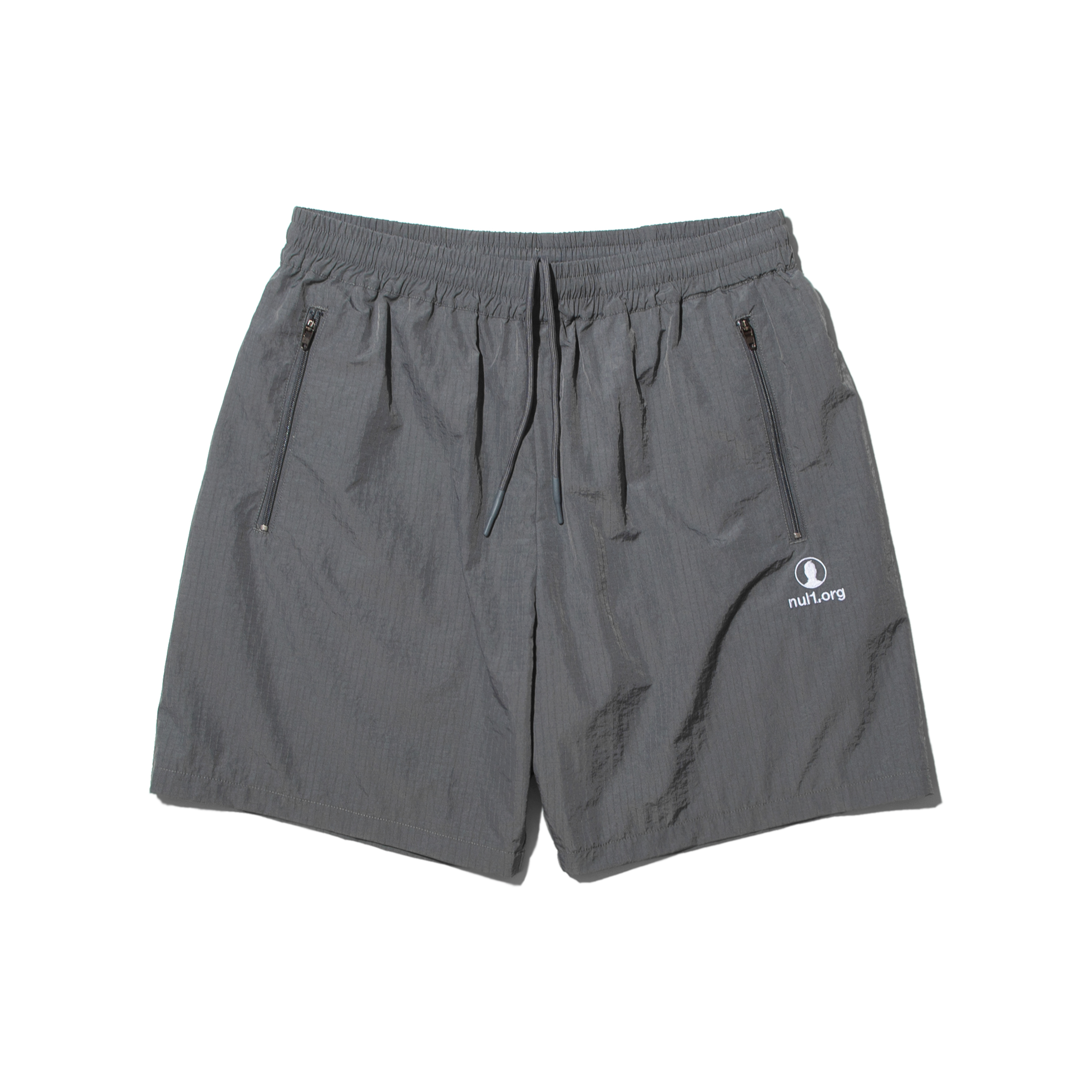 nul1.org ｜(nu-P63) - Profile Shorts (Gray)