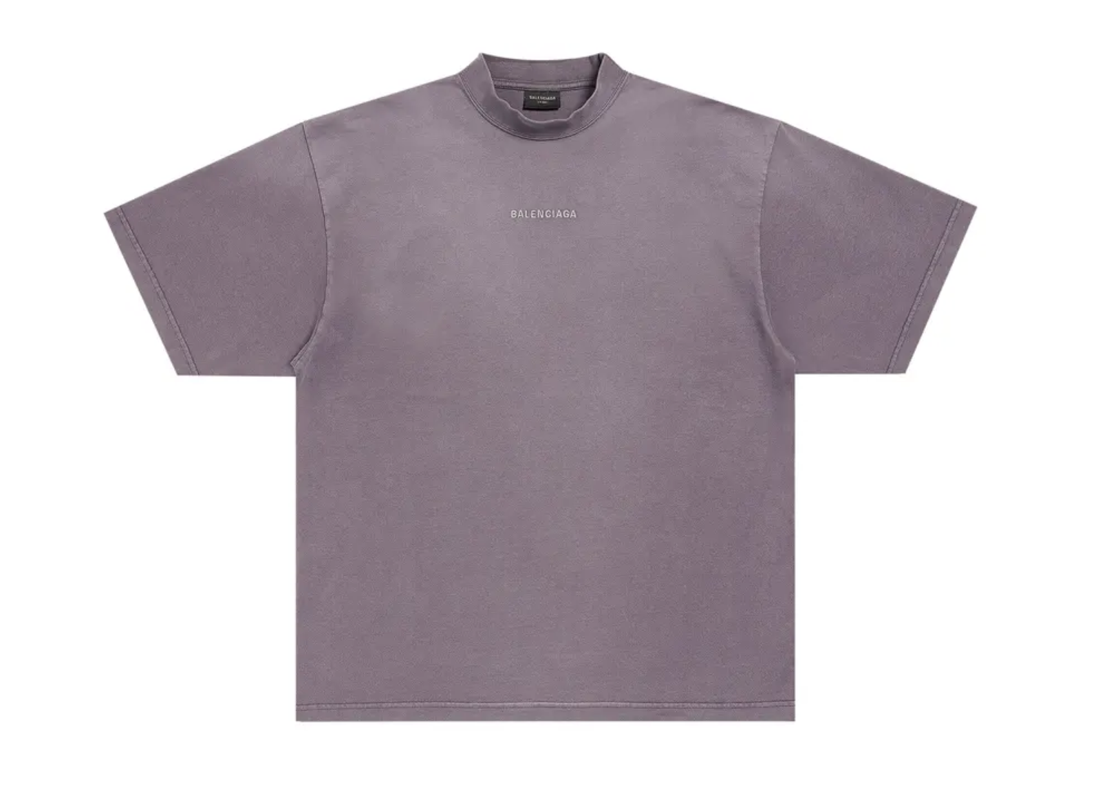 Balenciaga T-Shirt tee faded purple 764235