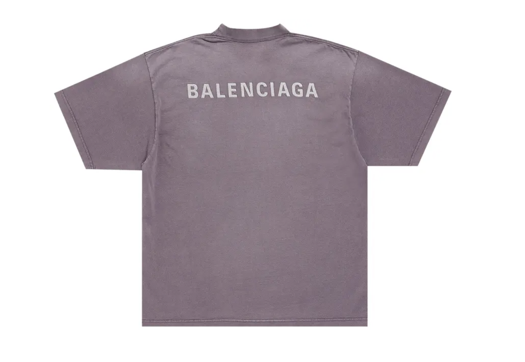 Balenciaga T-Shirt tee faded purple 764235