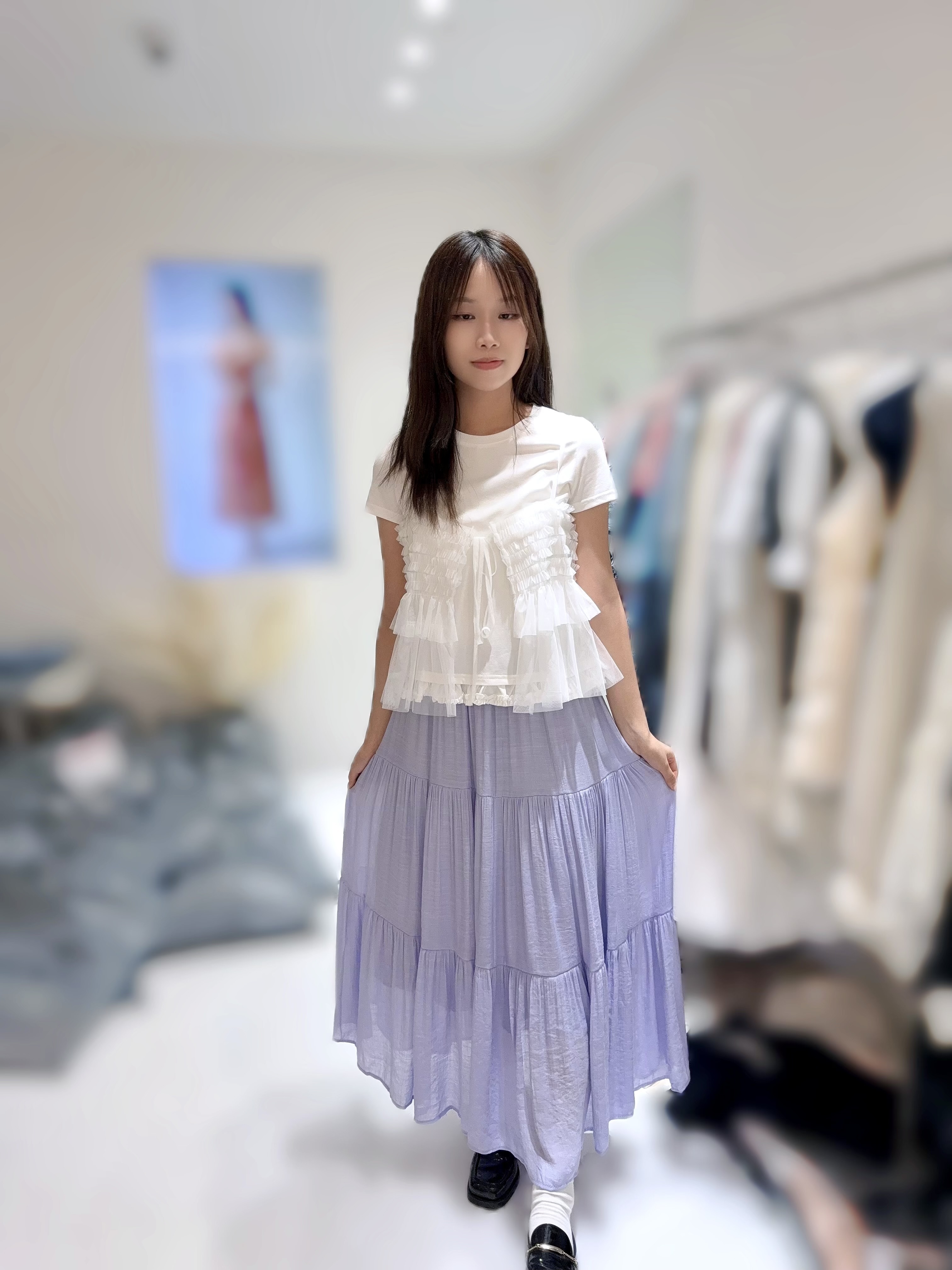 FC69  長裙 腰26-48 HIP54  長37  $539 (一口價)