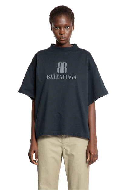 Balenciaga T-Shirt tee black 818431