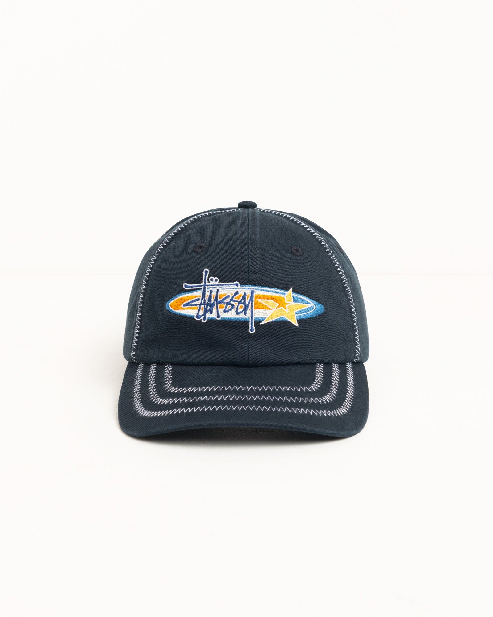 2026SS STUSSY OVAL STAR CAP 橢圓 星星 縫線 帽子 現貨 1311215