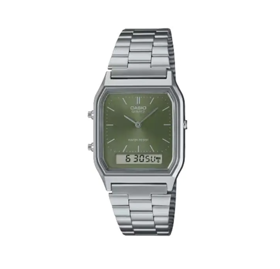 (Pre-order) Casio Vintage Analog Digital Watch AQ-230A-3AMQY