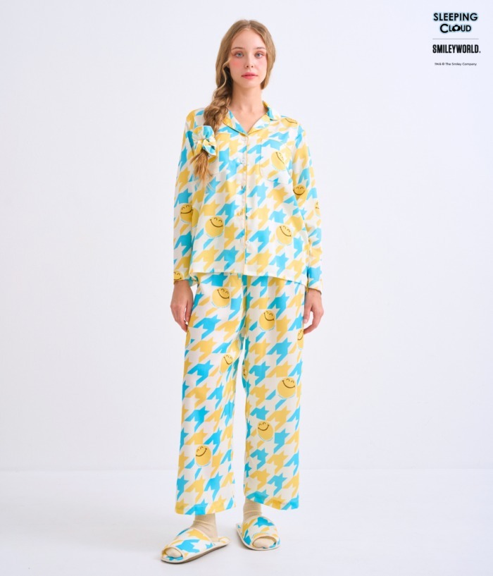 THCG0617-624 Shinori Collection Long sleeves + Pants : Yellow (A24F/P)