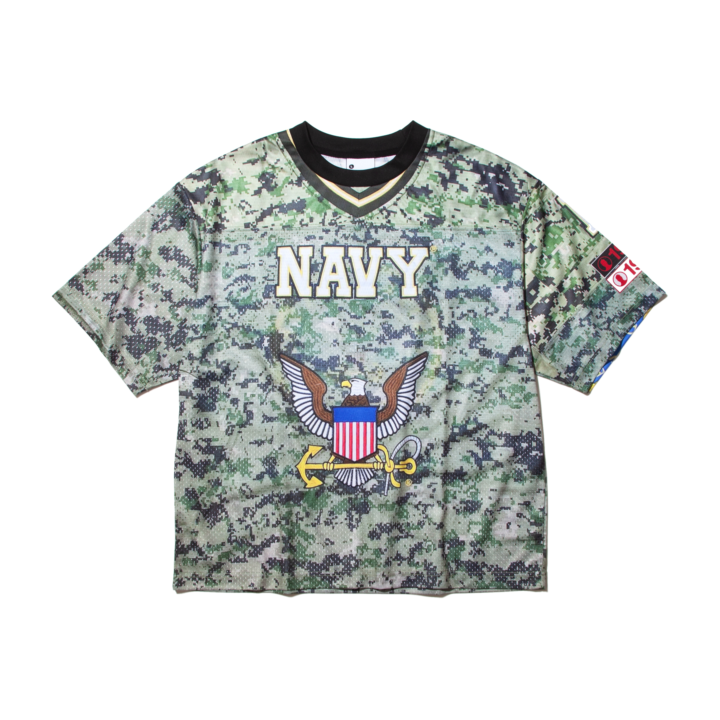nul1.org ｜(nu-T115) - NAVY DIGI Jersey (Camo)