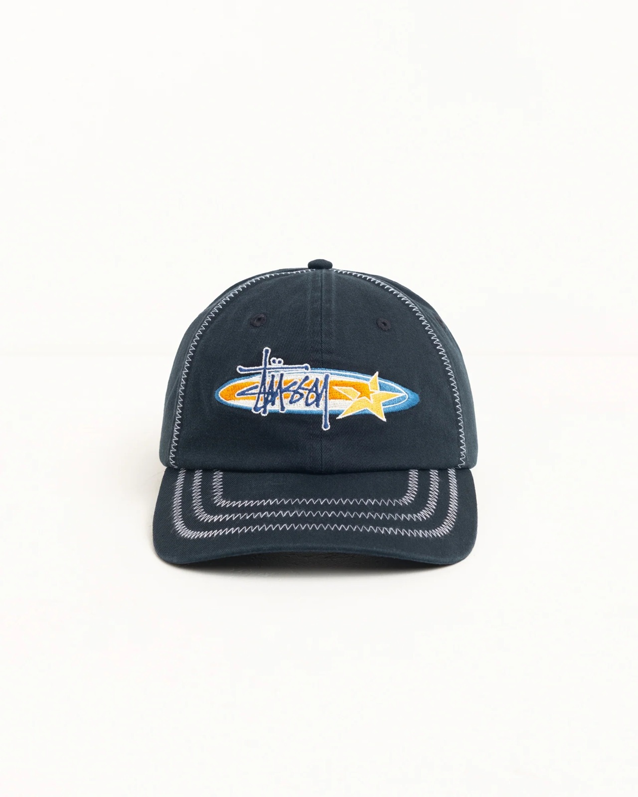 [現貨] STUSSY SS26 OVAL STAR CAP | BLACK