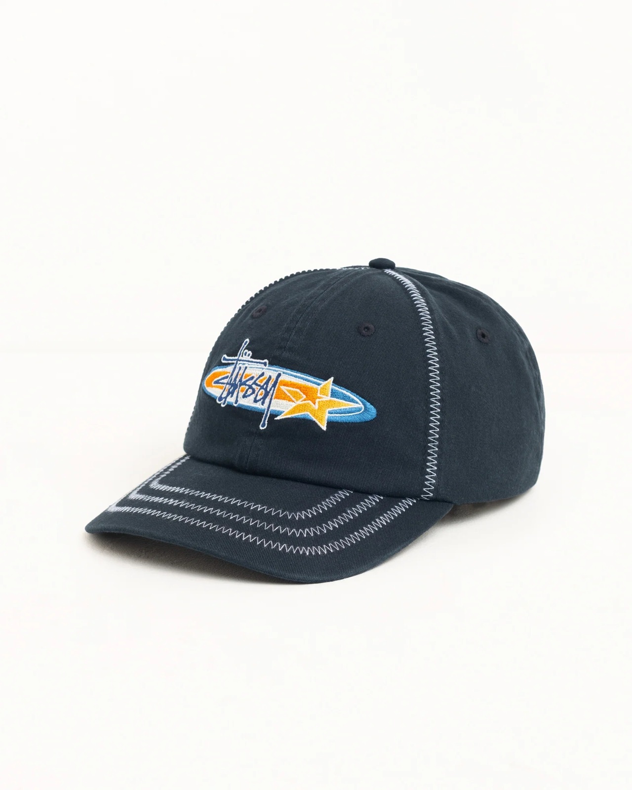 [現貨] STUSSY SS26 OVAL STAR CAP | BLACK