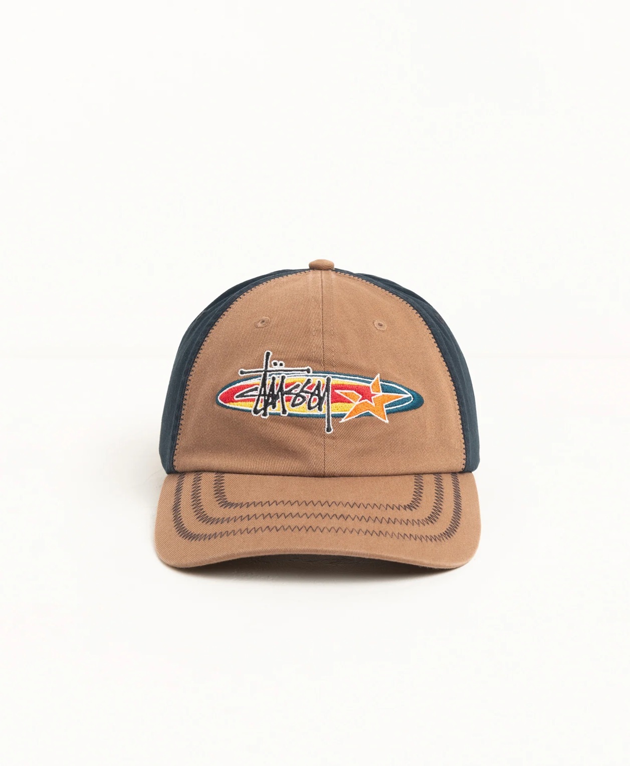 [現貨] STUSSY SS26 OVAL STAR CAP | Brown
