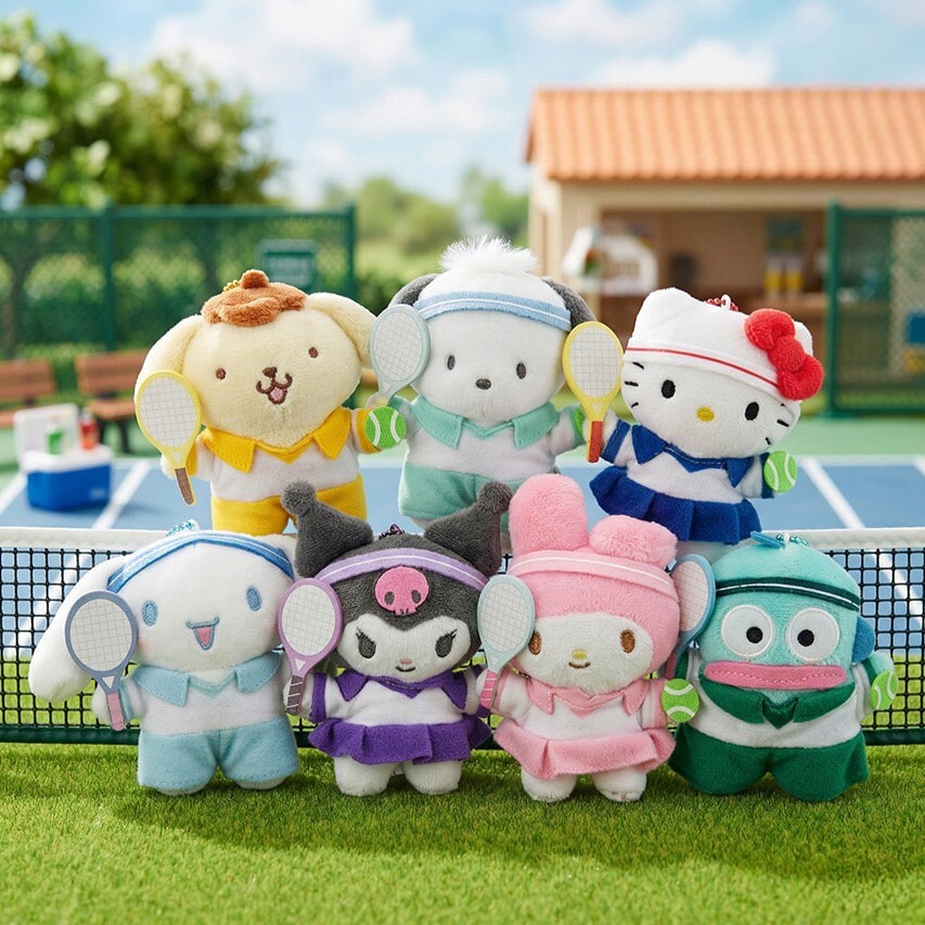 韓國 Sanrio 網球造型公仔匙扣