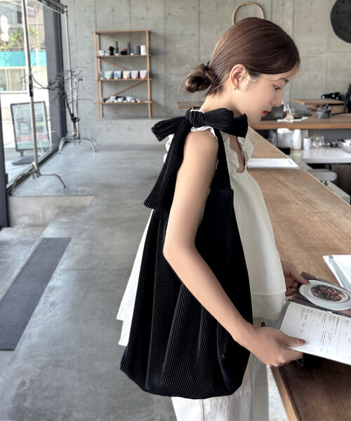 大人の少女感・設計蝴蝶結托特包