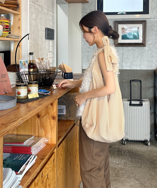 大人の少女感・設計蝴蝶結托特包