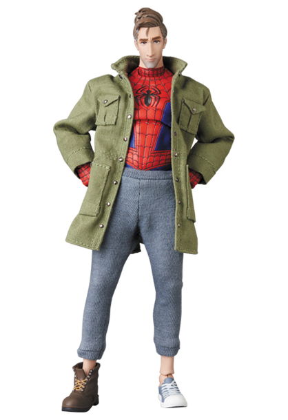 「ACG.GO」「預購」Medicom Toy MAFEX《蜘蛛人：新宇宙》蜘蛛人 (彼得·B·帕克) 更新版 可動模型