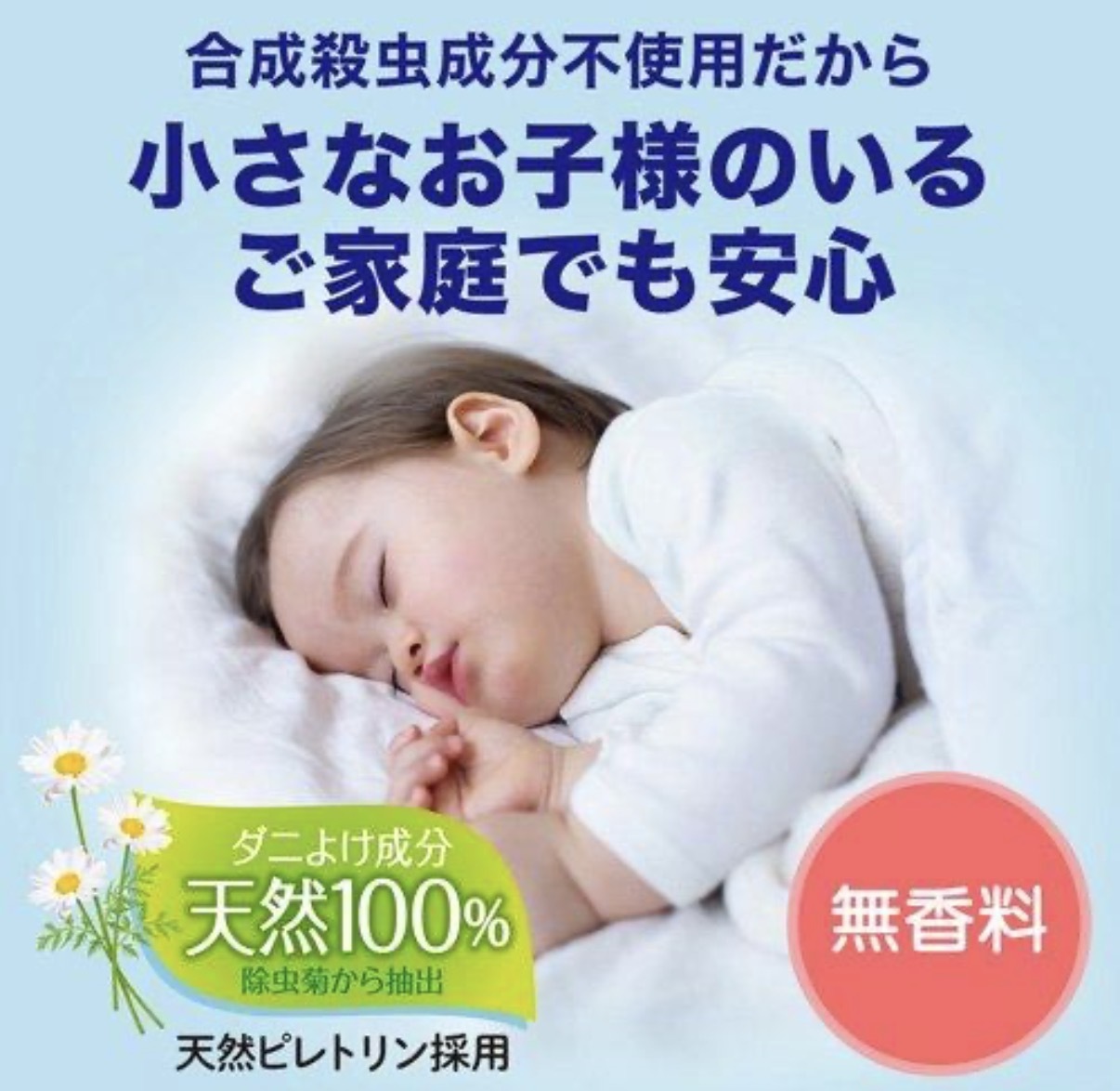 JP 100% 無香料純天然防蟎片 大張 120x90cm 2張 3540 TK260617