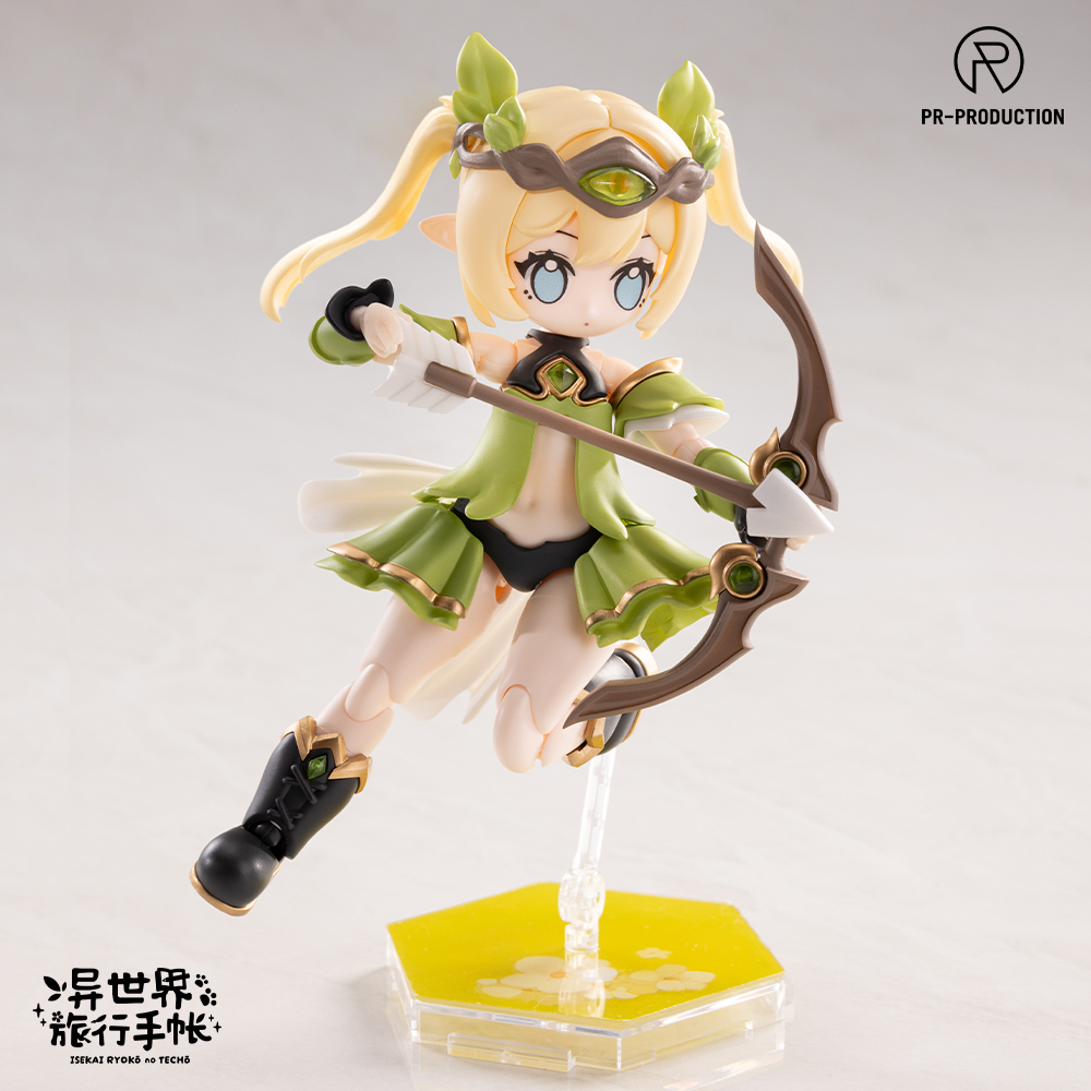 「ACG.GO」「預購」PR-PRODUCTION《異世界旅行手帳》系列 04 新手遊俠 蕾貝卡·希爾 組裝模型