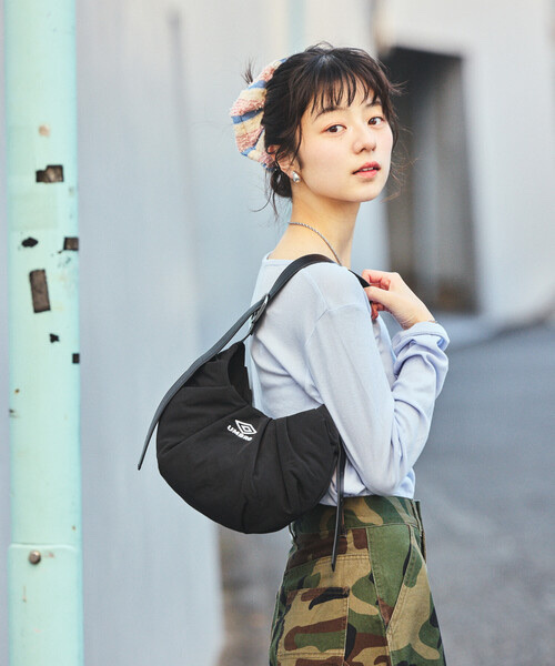 UMBRO × FREAK'S STORE /  Side Belt Shoulder Gathered Bag