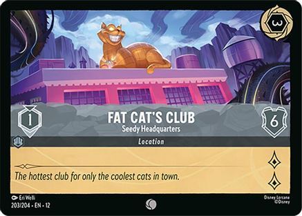 203/204·EN·12 Fat Cat's Club - Seedy Headquarters (Common)