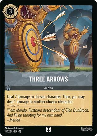 197/204·EN·12 Three Arrows (Uncommon)