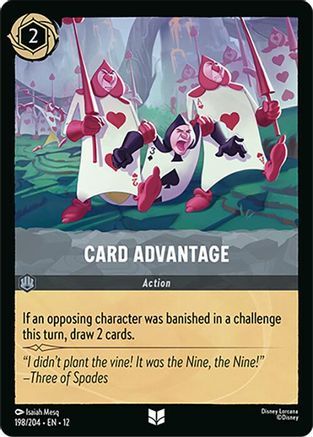 198/204·EN·12 Card Advantage (Uncommon)