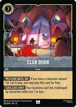 202/204·EN·12 Club Door (Uncommon)
