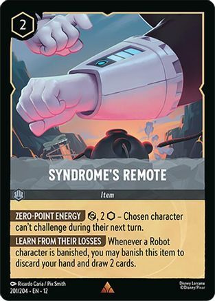 201/204·EN·12 Syndrome's Remote (Rare)