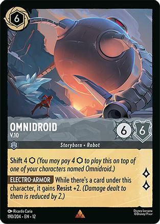 190/204·EN·12 Omnidroid - V.10 (Rare)