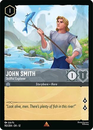 192/204·EN·12 John Smith - Skillful Explorer (Rare)