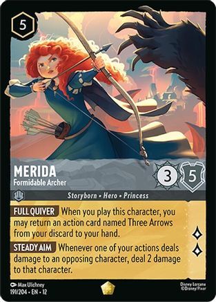 191/204·EN·12 Merida - Formidable Archer (Legendary)