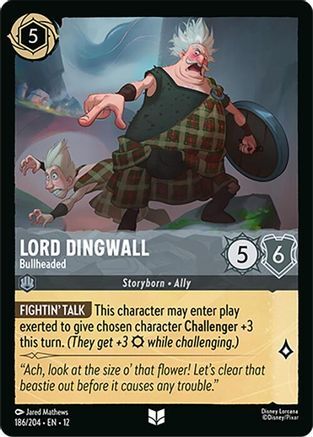 186/204·EN·12 Lord Dingwall - Bullheaded (Uncommon)