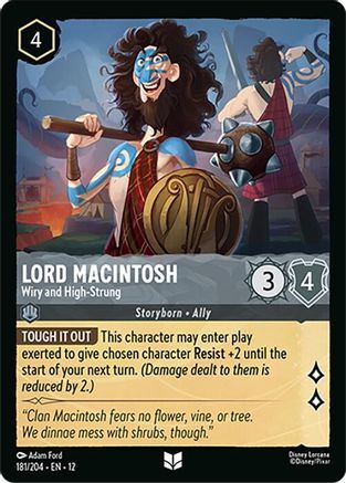 181/204·EN·12 ord Macintosh - Wiry and High-Strung (Uncommon)