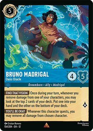 154/204·EN·12 Bruno Madrigal - Oasis Oracle (Rare)